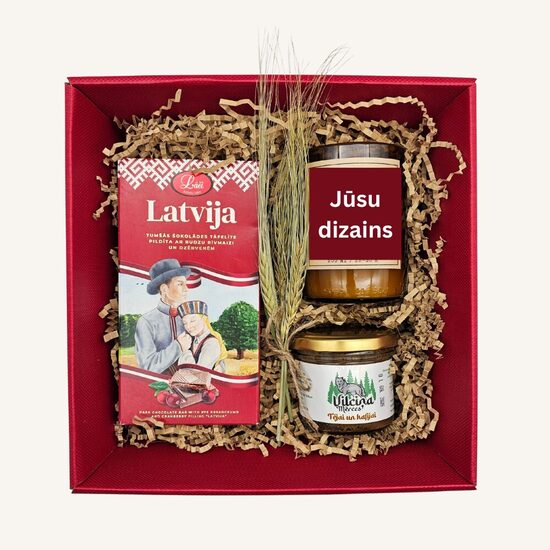 Latvijas valsts svētku dāvanu komplekts "Par stipru Latviju"